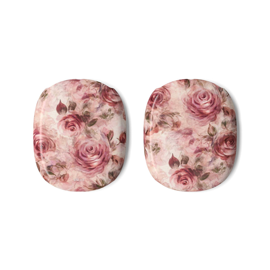 Floral Rose AirPod Max Case — Vintage Blush Headphone Covers