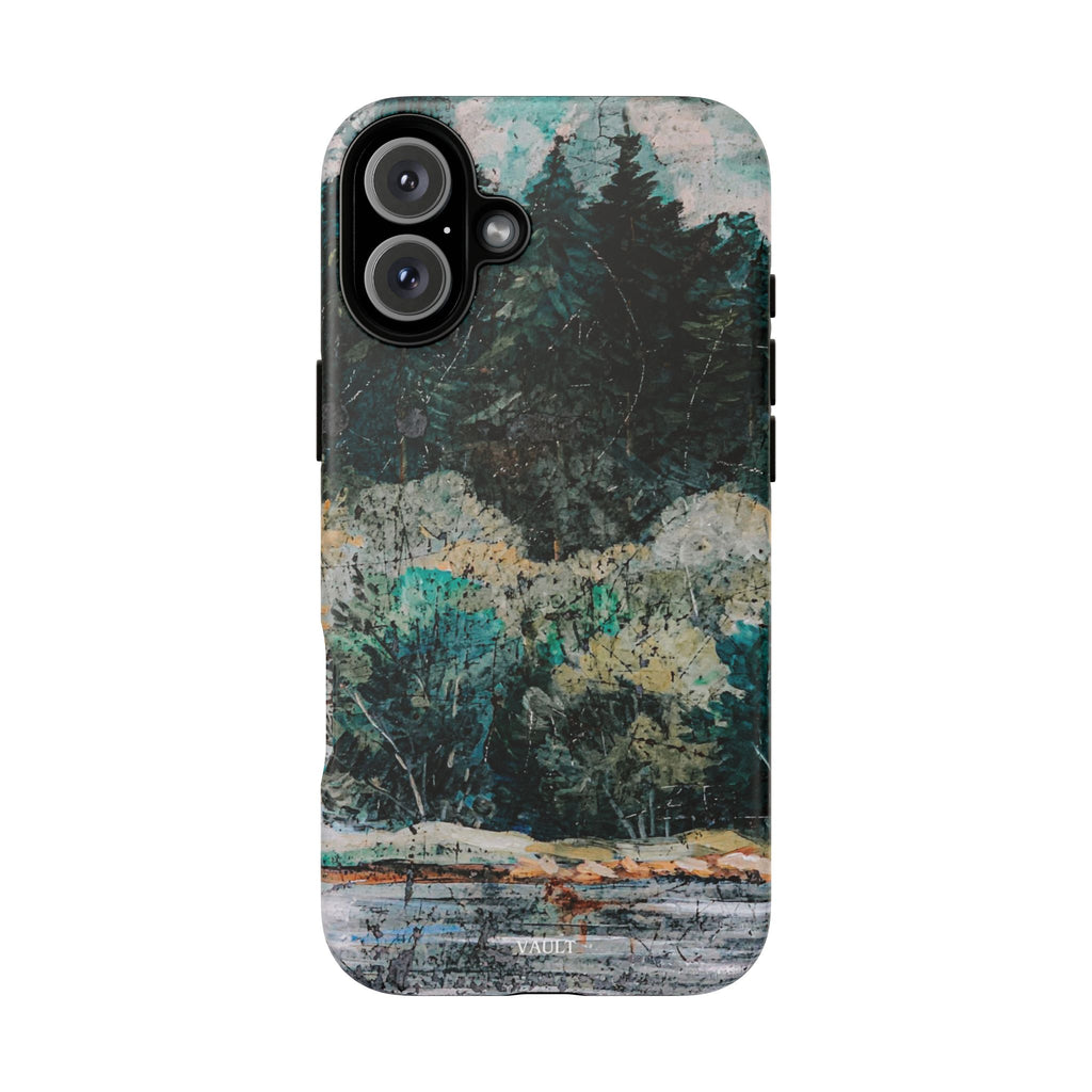 Phone Case - Moody Forest Landscape Protective Tough Case