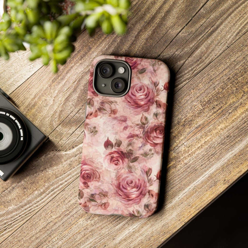 Floral Vintage Rose Phone Case