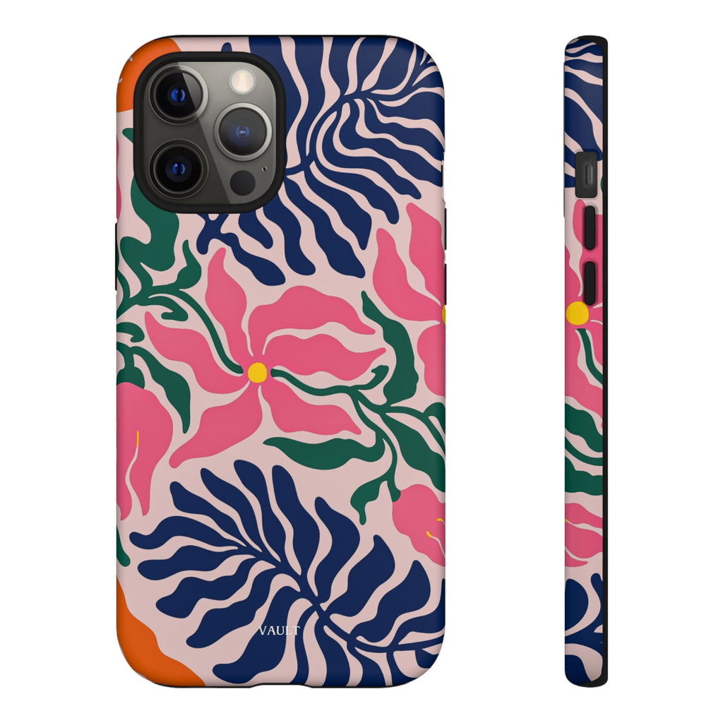 Floral Retro Tough Phone Case