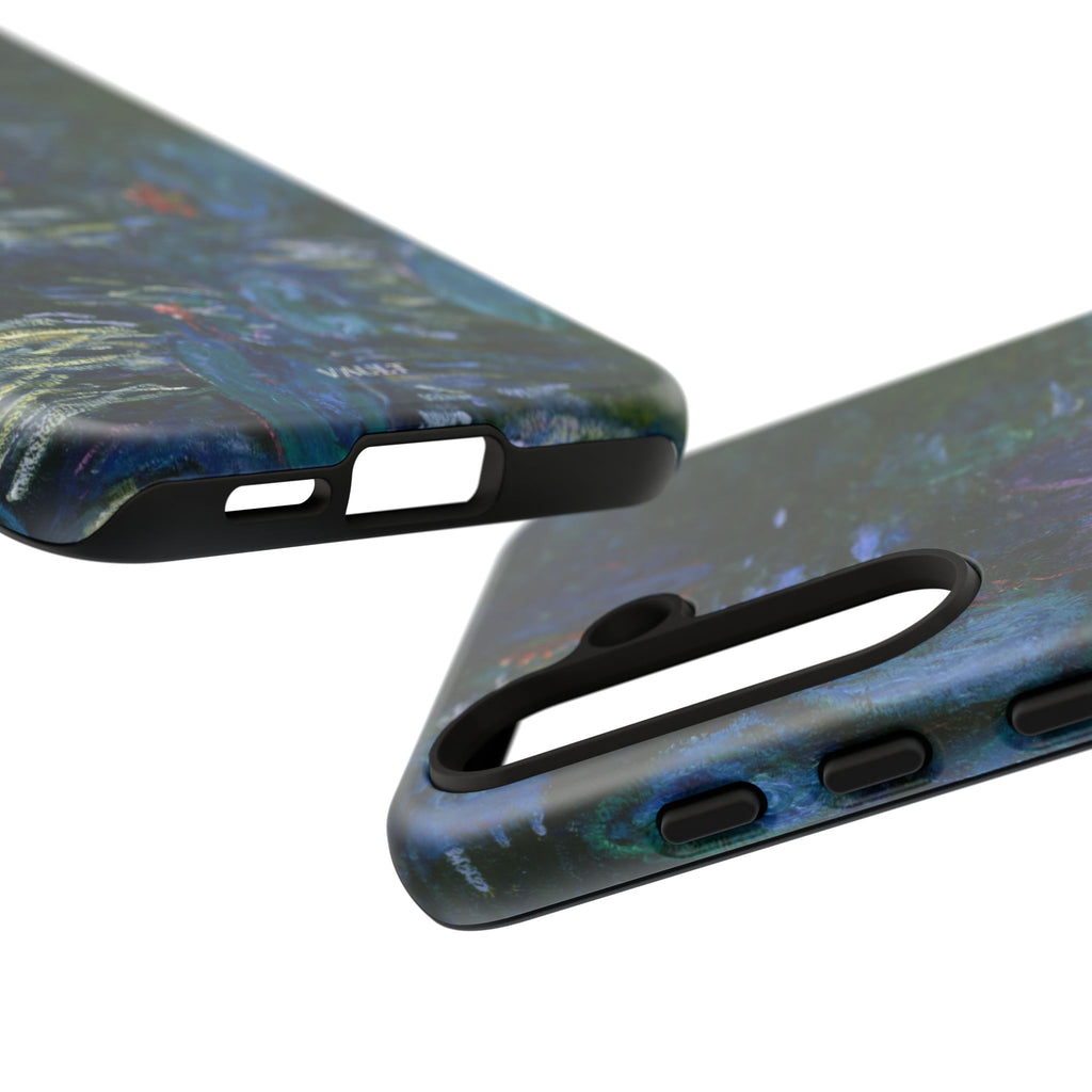 Water Lilies Tough Phone Case — Impressionist Art Protective Cover