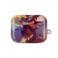 Abstract Paint Splash AirPod Case — Colorful Artistic Protective Cover