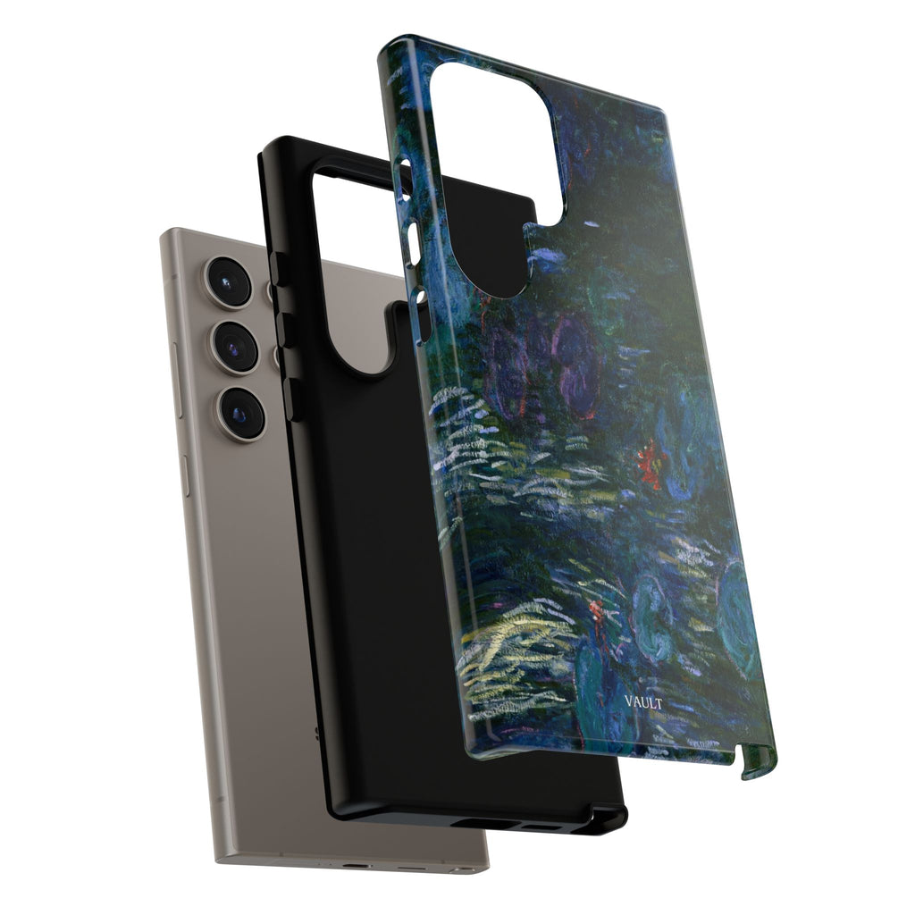 Water Lilies Tough Phone Case — Impressionist Art Protective Cover