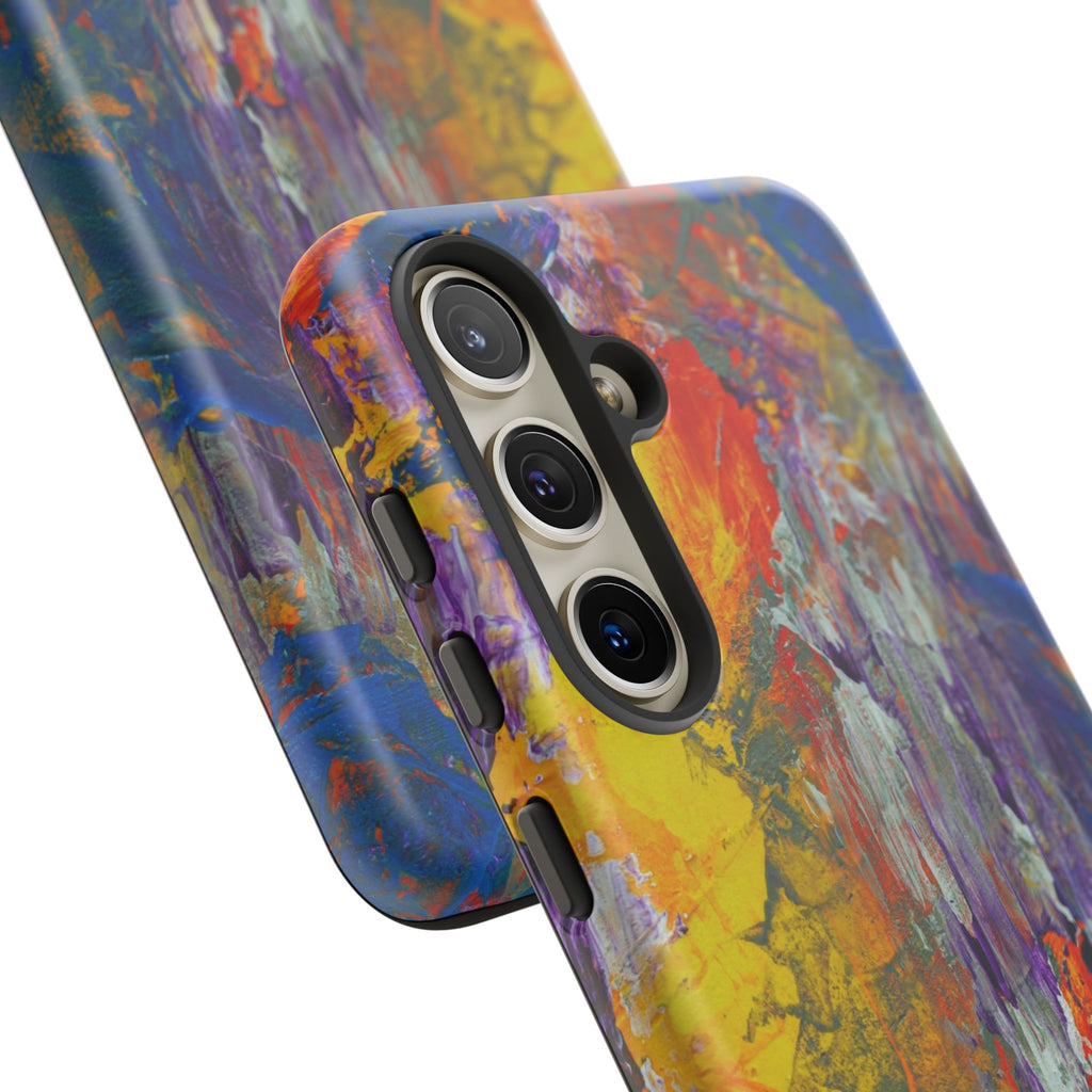 Abstract Color Splash Phone Case — Vibrant Artistic Protective Cover