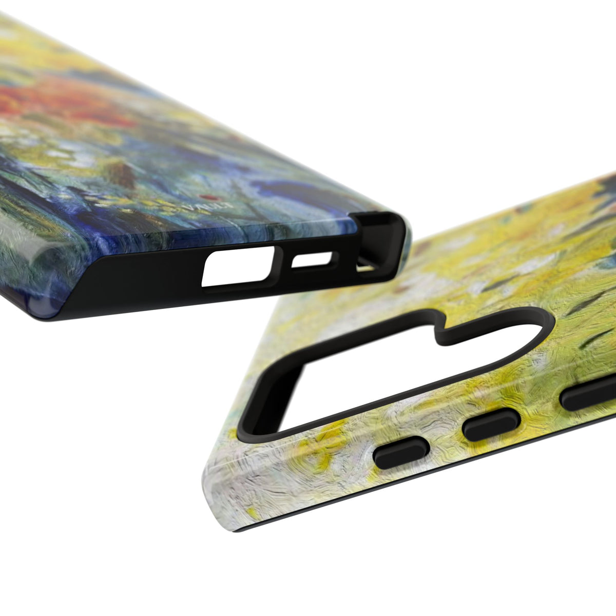 Floral Watercolor Phone Case — Yellow Garden Tough Cases