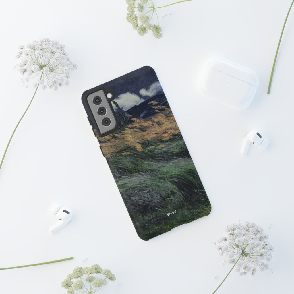Phone Case — Windblown Coastal Landscape Durable Protective Cover