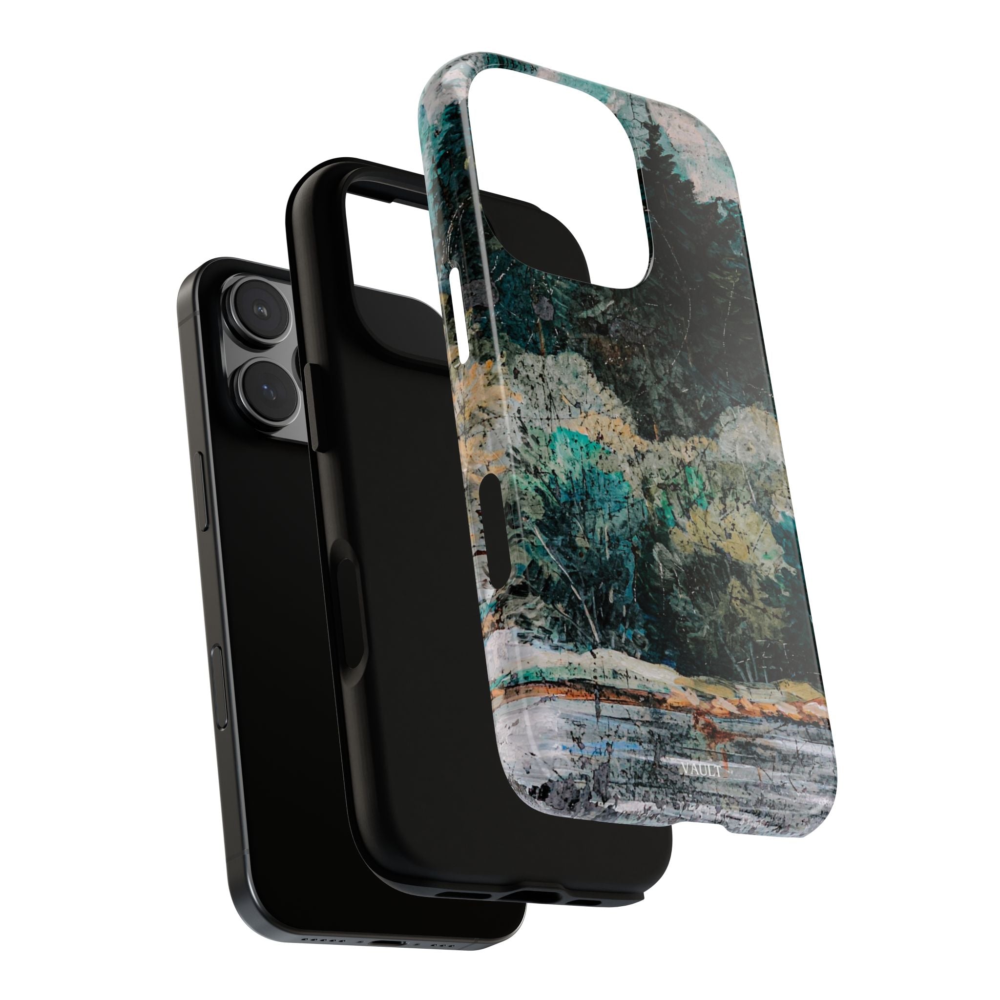Phone Case - Moody Forest Landscape Protective Tough Case