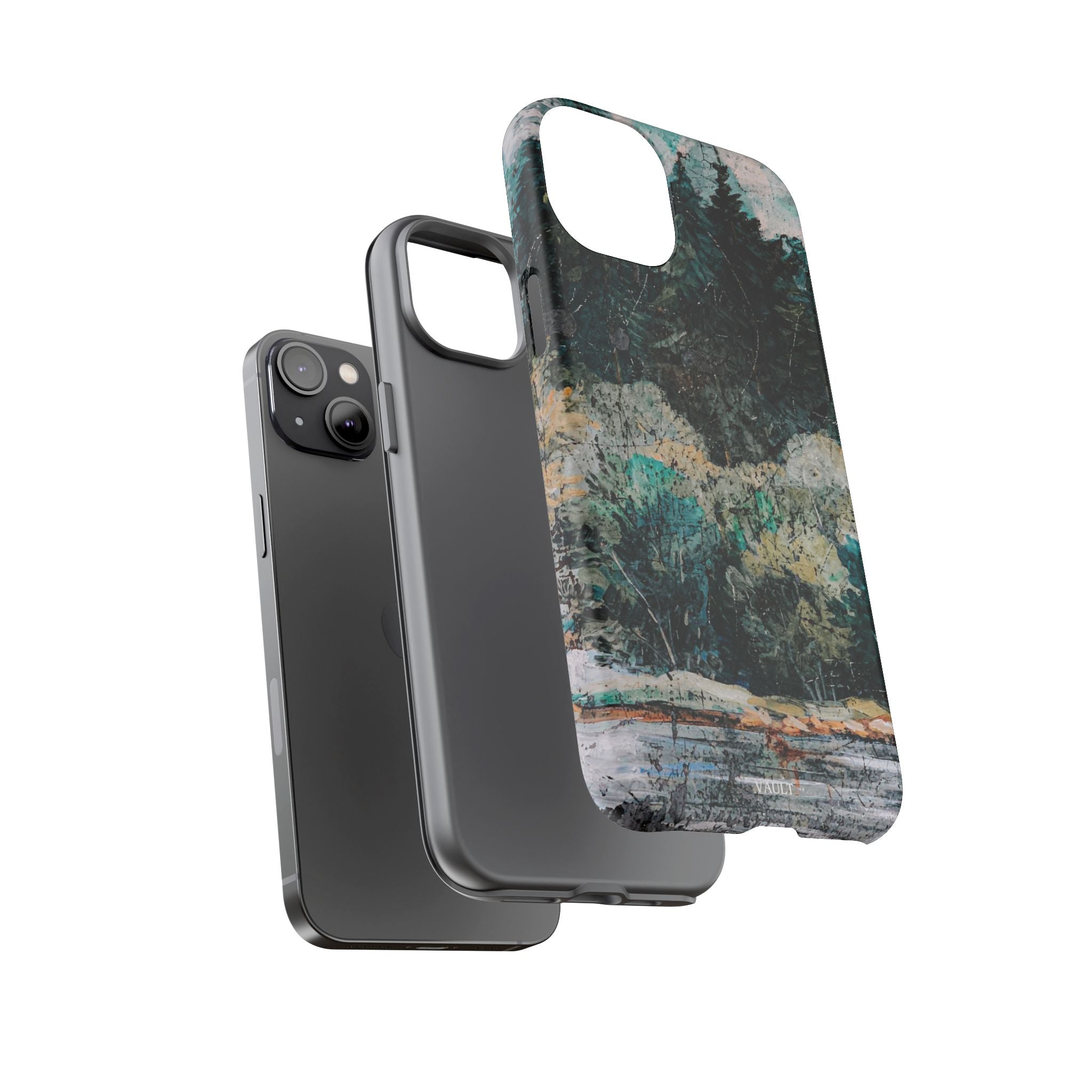 Phone Case - Moody Forest Landscape Protective Tough Case