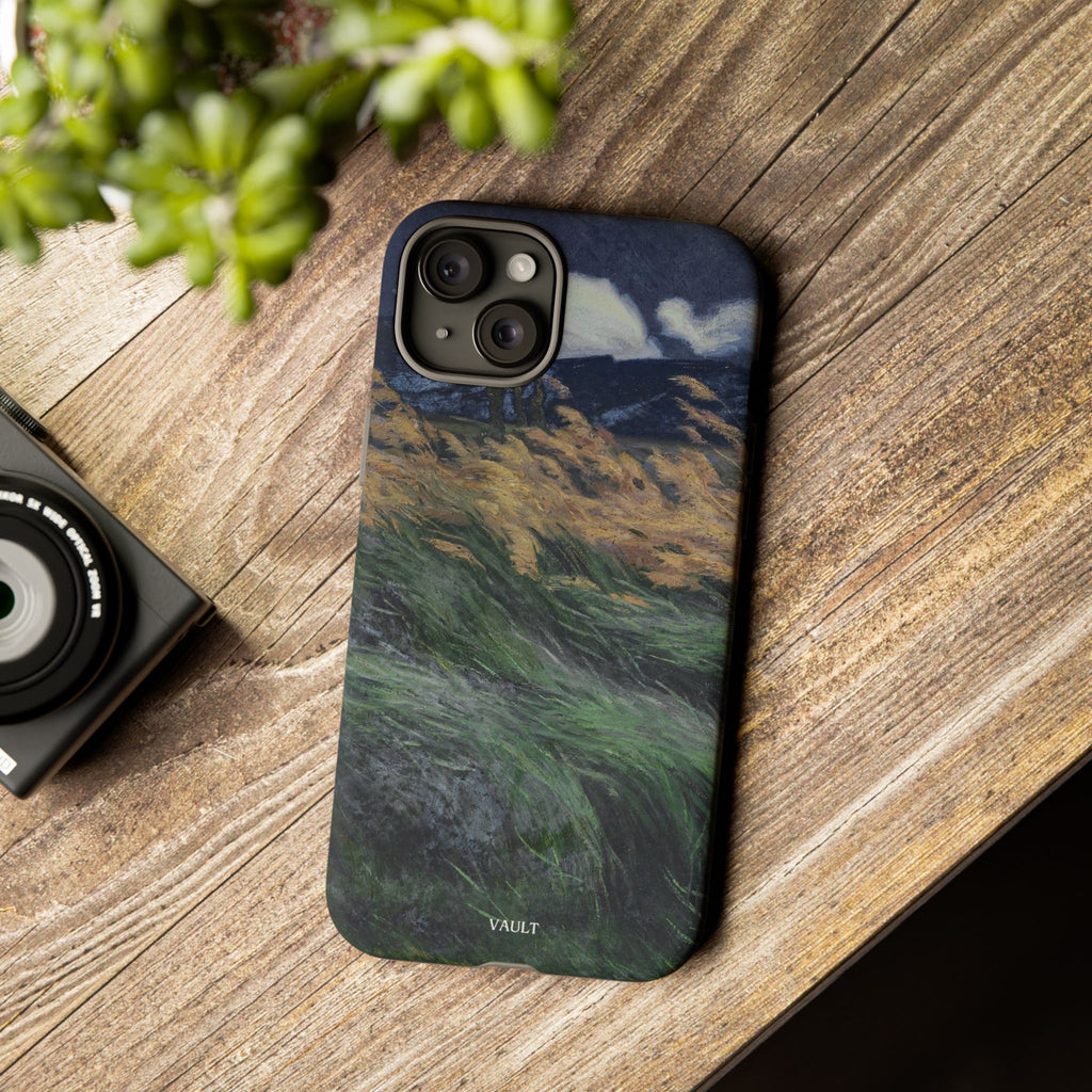 Phone Case — Windblown Coastal Landscape Durable Protective Cover