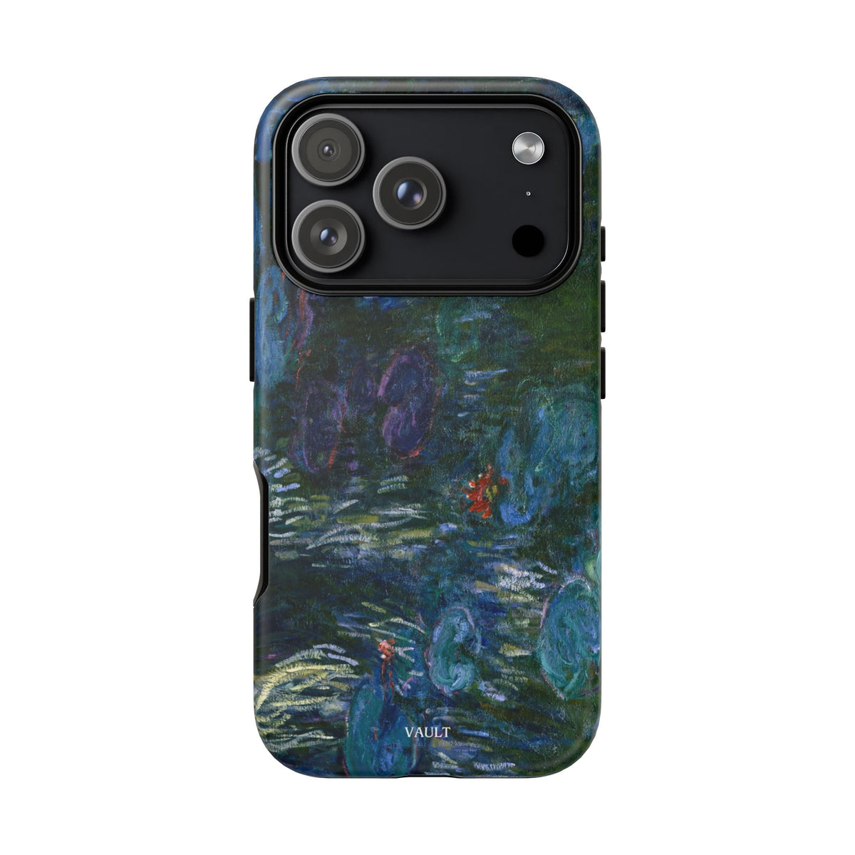 Water Lilies Tough Phone Case — Impressionist Art Protective Cover