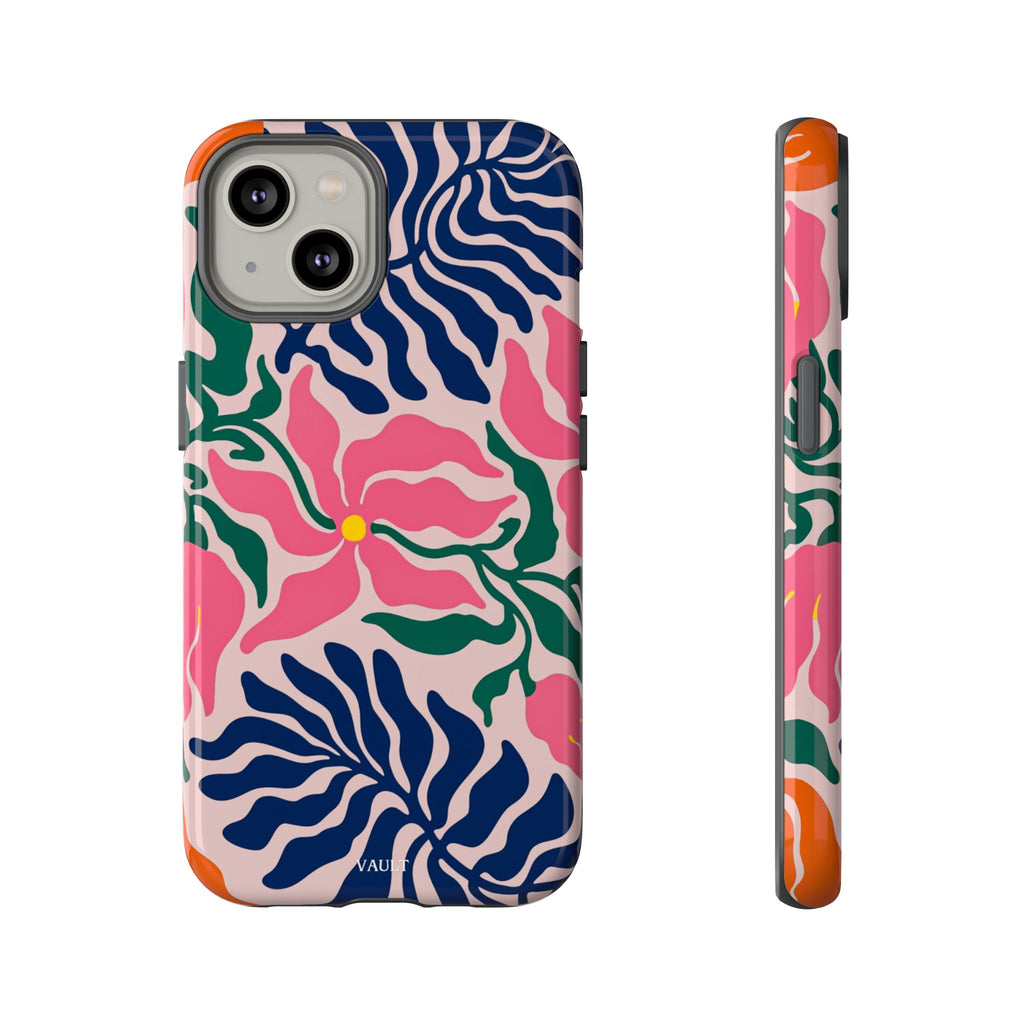 Floral Retro Tough Phone Case