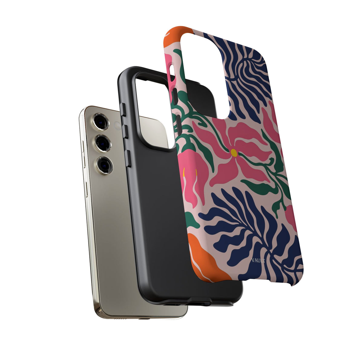 Floral Retro Tough Phone Case