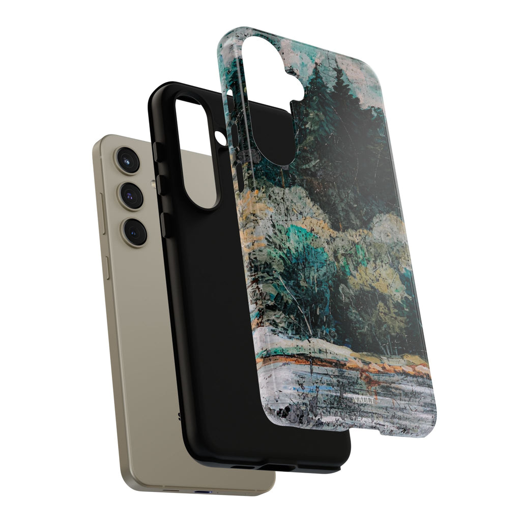 Phone Case - Moody Forest Landscape Protective Tough Case