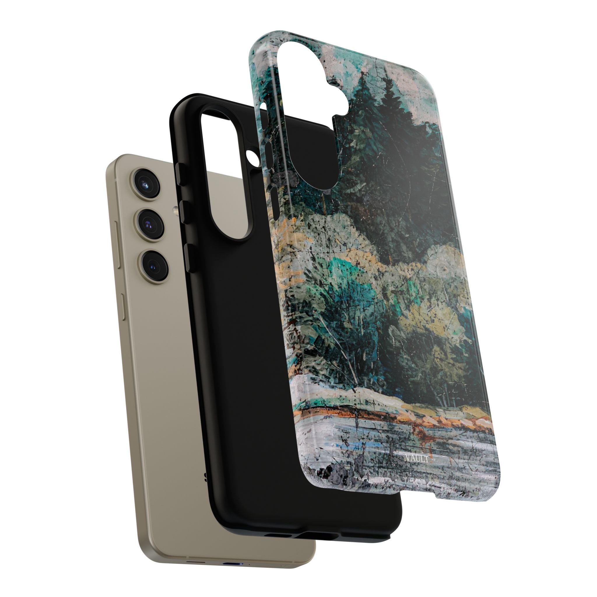 Phone Case - Moody Forest Landscape Protective Tough Case