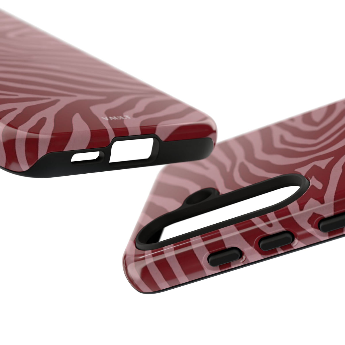 Red Zebra Print Tough Phone Case