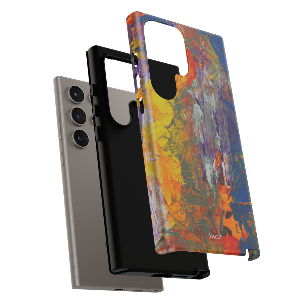 Abstract Color Splash Phone Case — Vibrant Artistic Protective Cover