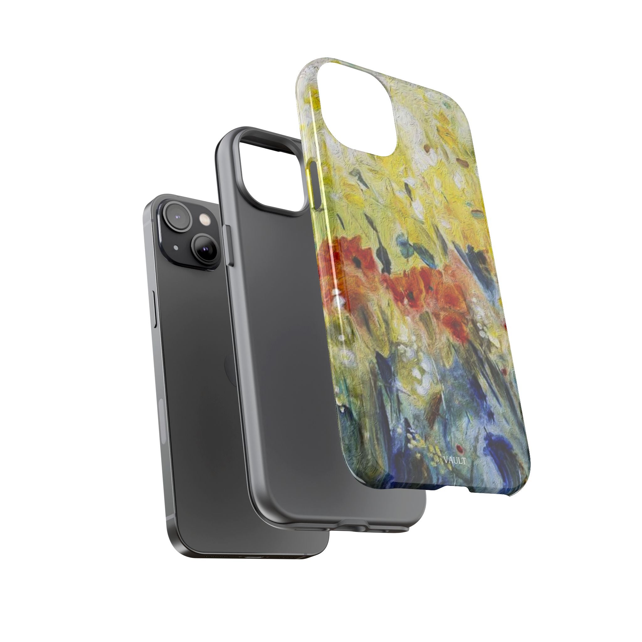 Floral Watercolor Phone Case — Yellow Garden Tough Cases