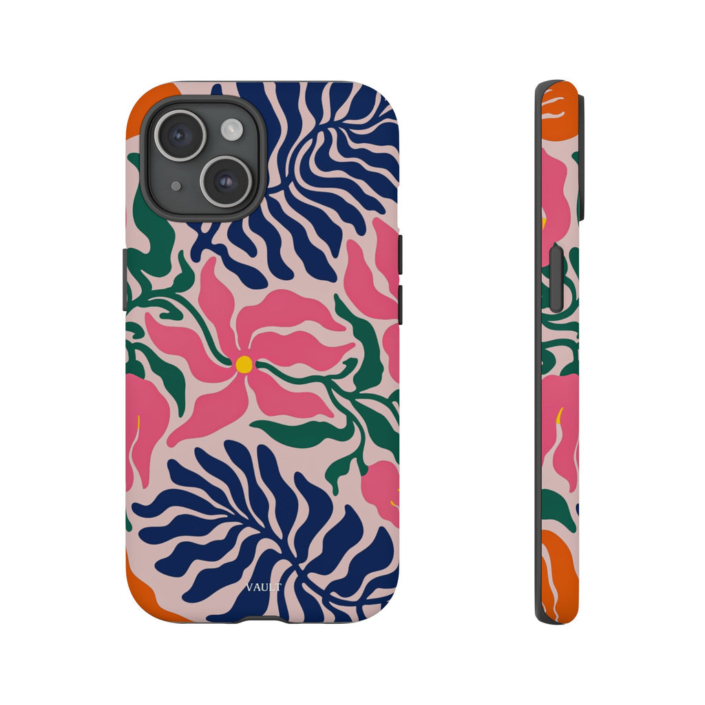 Floral Retro Tough Phone Case
