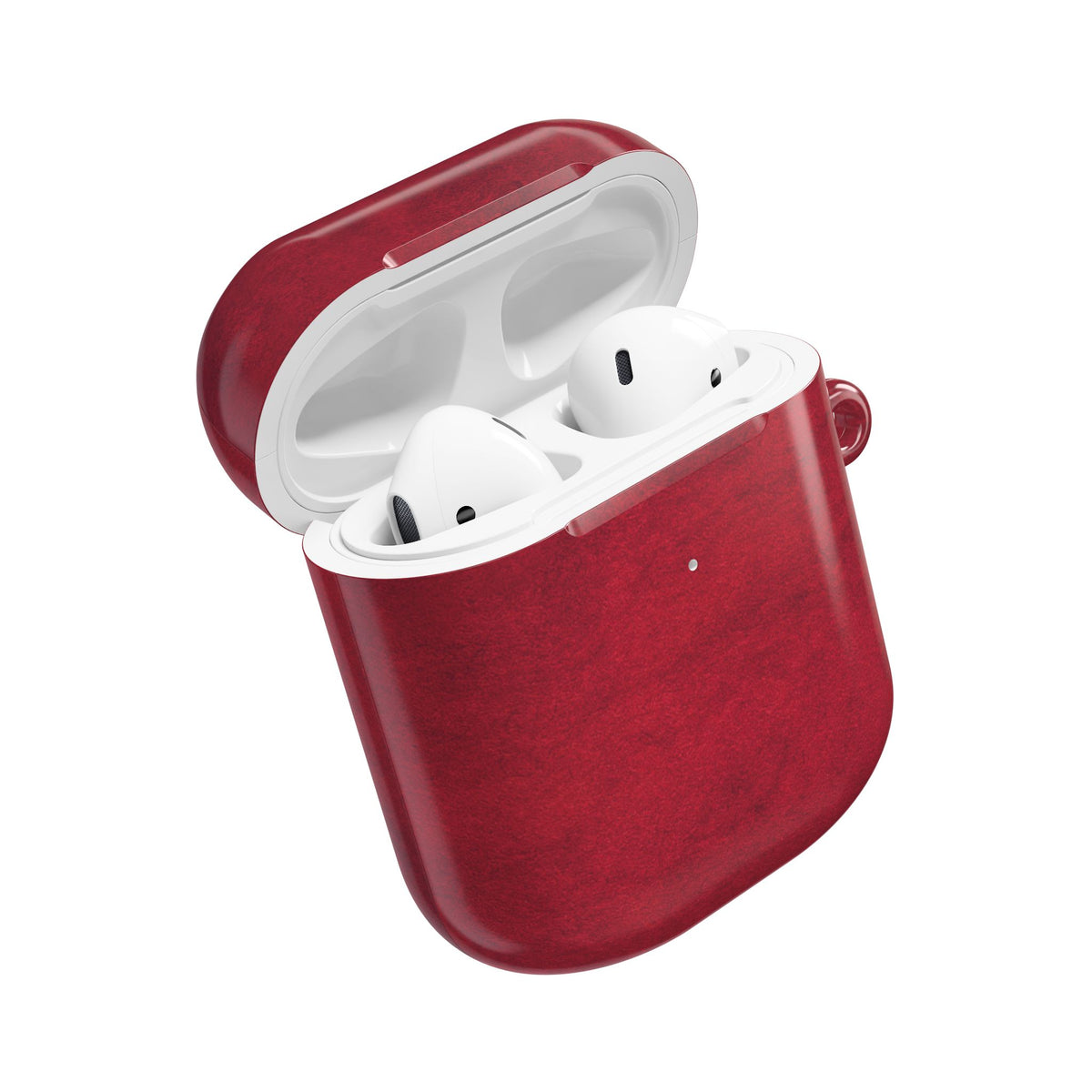 Red Marble AirPod Case – Protective Slim Charging Case Cover