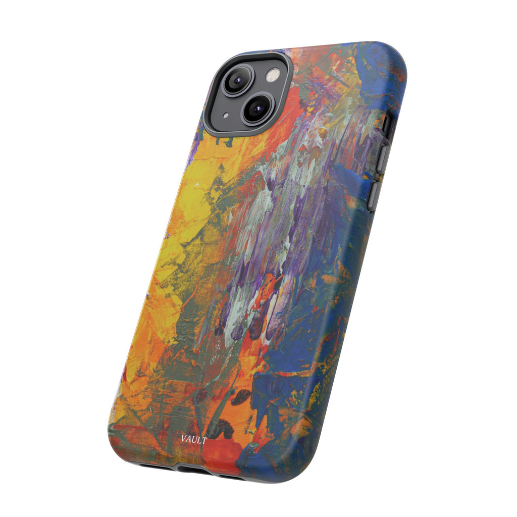 Abstract Color Splash Phone Case — Vibrant Artistic Protective Cover
