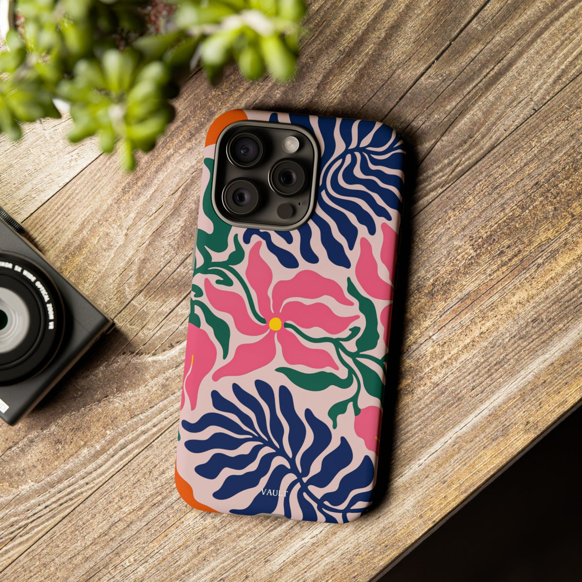Floral Retro Tough Phone Case