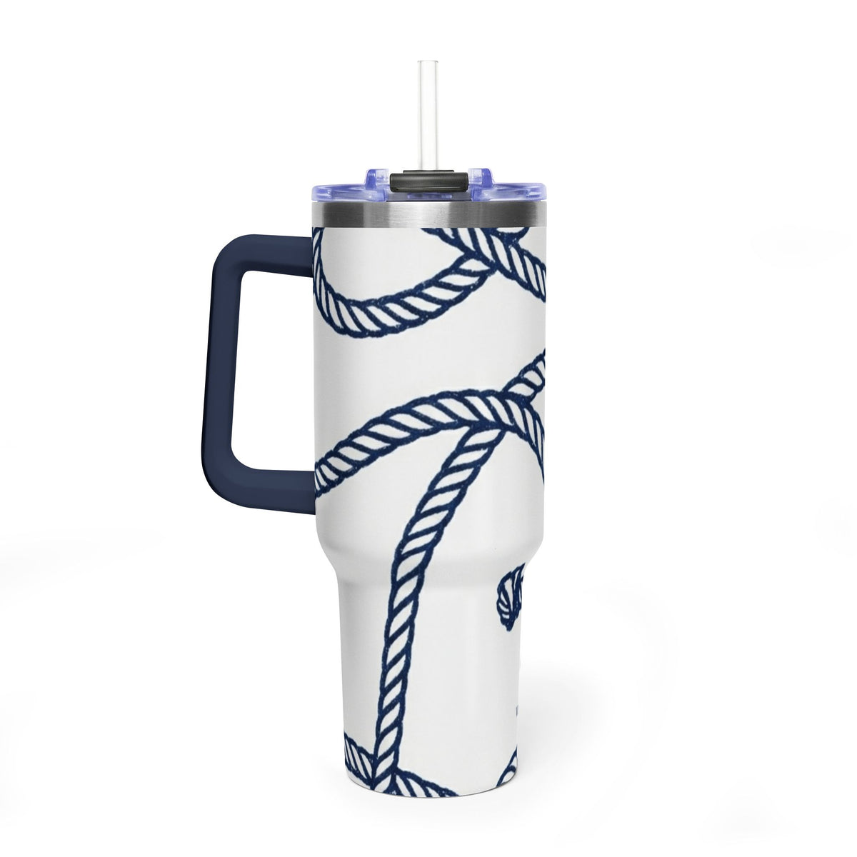 Nautical Rope 40oz Vacuum Tumbler