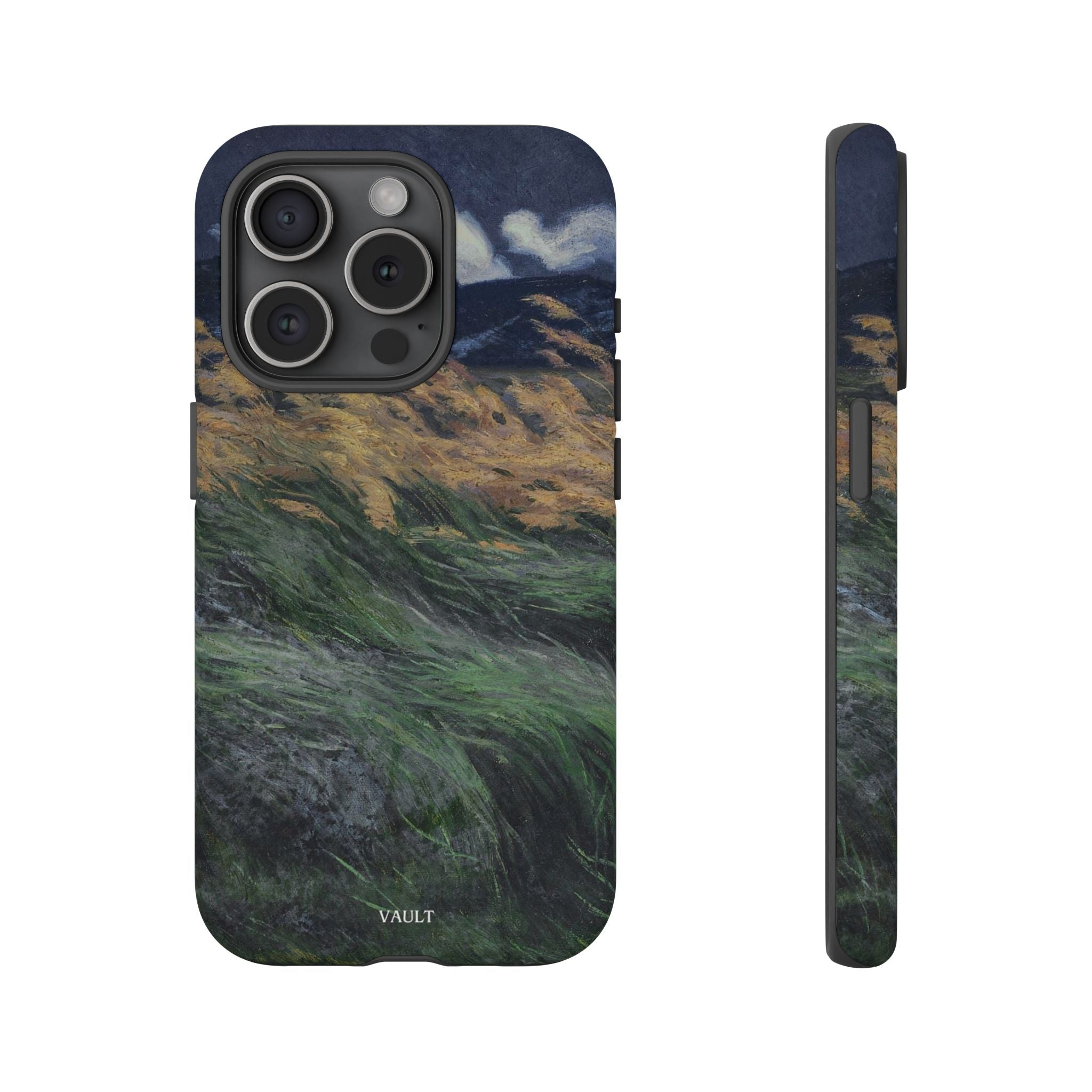Phone Case — Windblown Coastal Landscape Durable Protective Cover