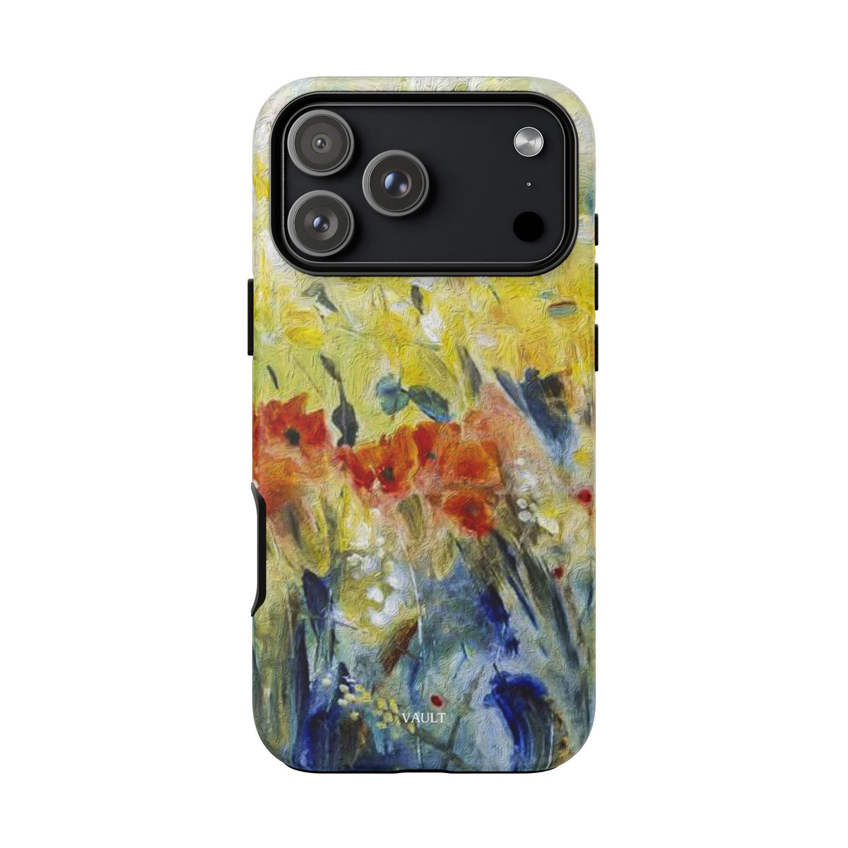 Floral Watercolor Phone Case — Yellow Garden Tough Cases