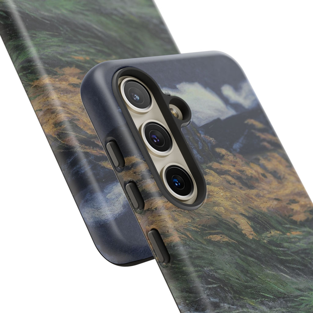 Phone Case — Windblown Coastal Landscape Durable Protective Cover