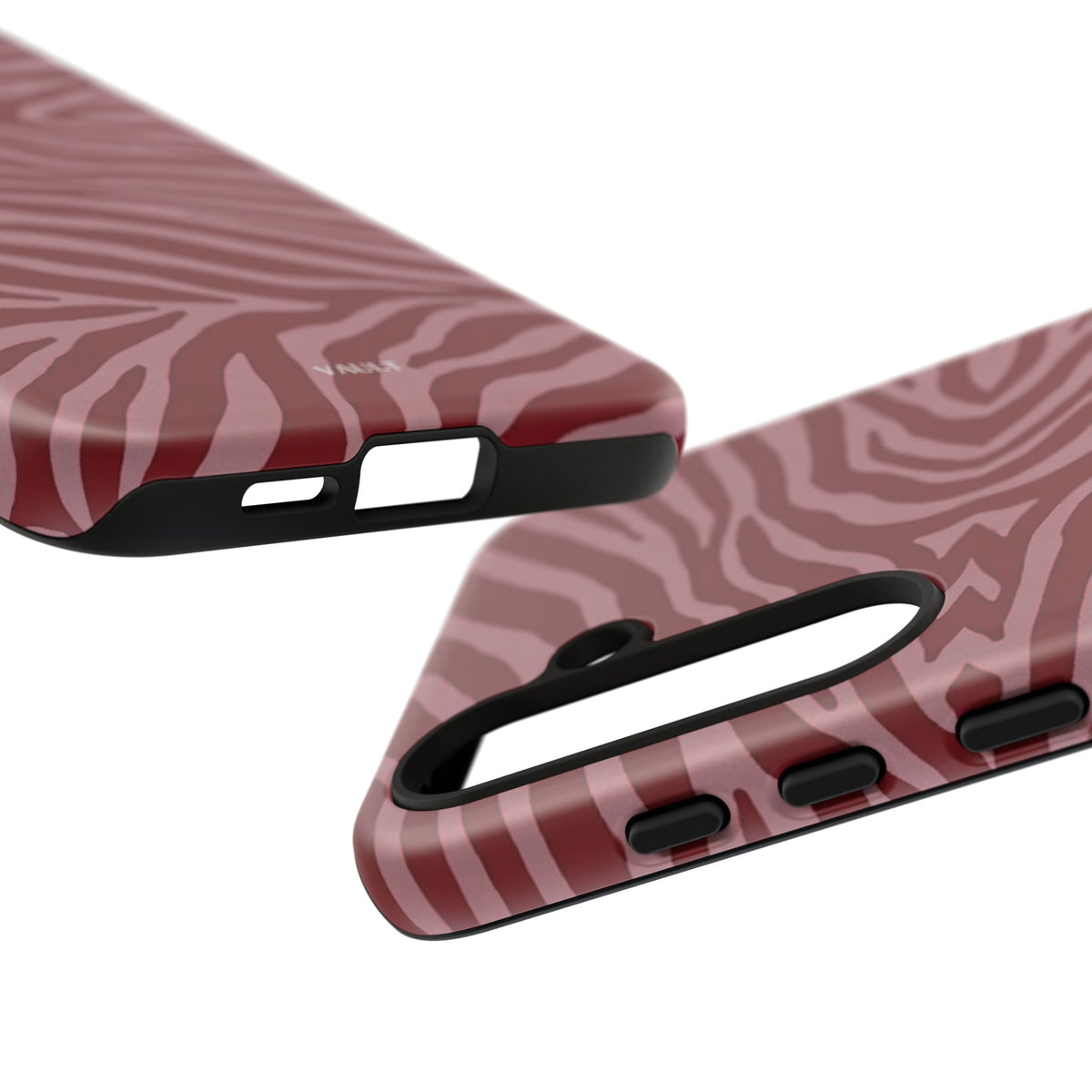 Red Zebra Print Tough Phone Case