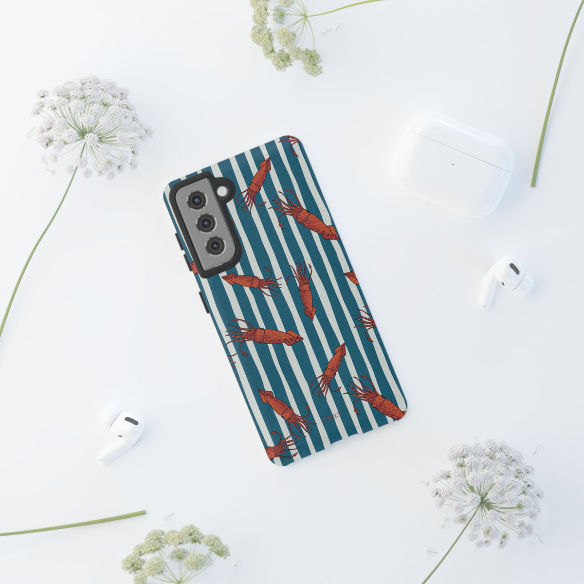 Shrimp Stripe Phone Case