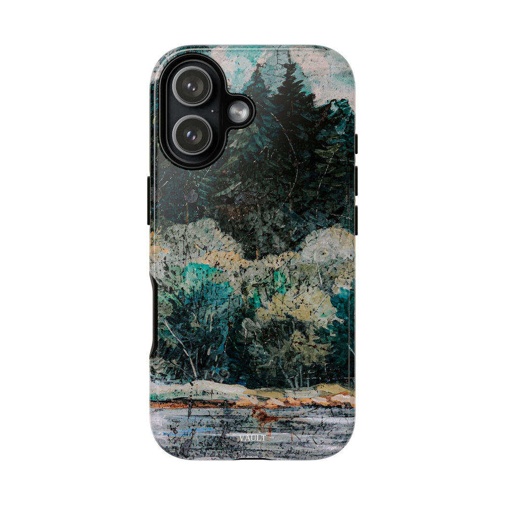 Phone Case - Moody Forest Landscape Protective Tough Case