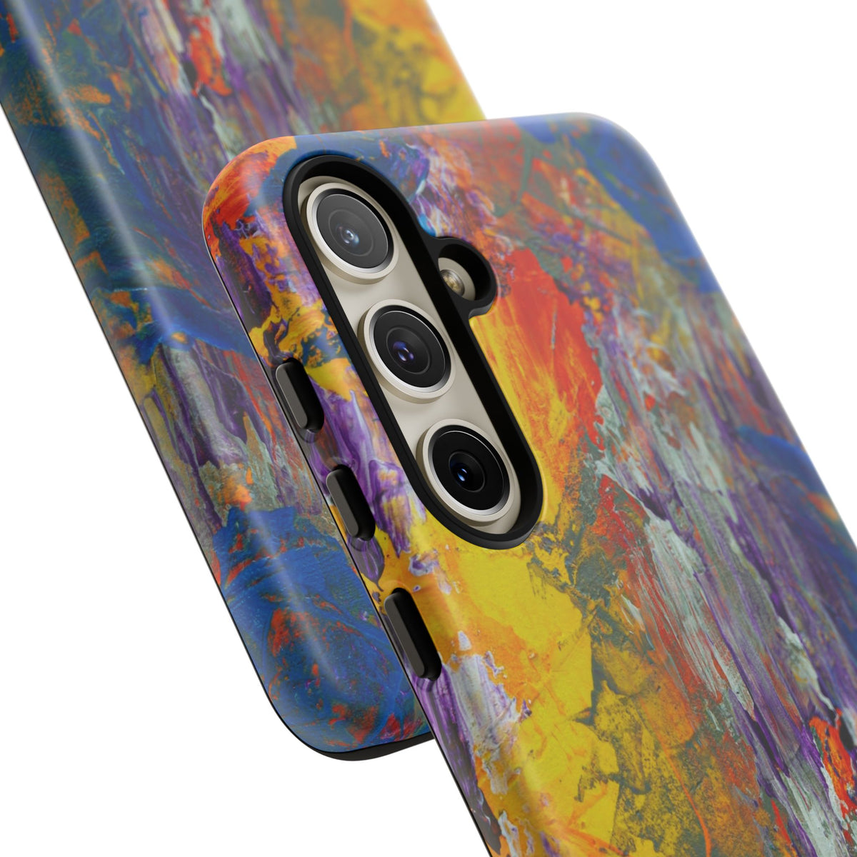 Abstract Color Splash Phone Case — Vibrant Artistic Protective Cover
