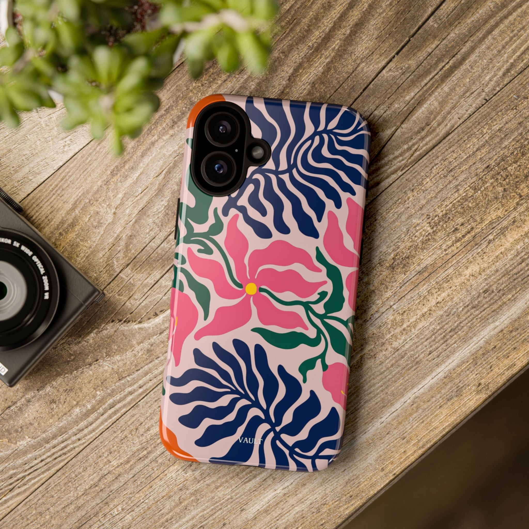 Floral Retro Tough Phone Case