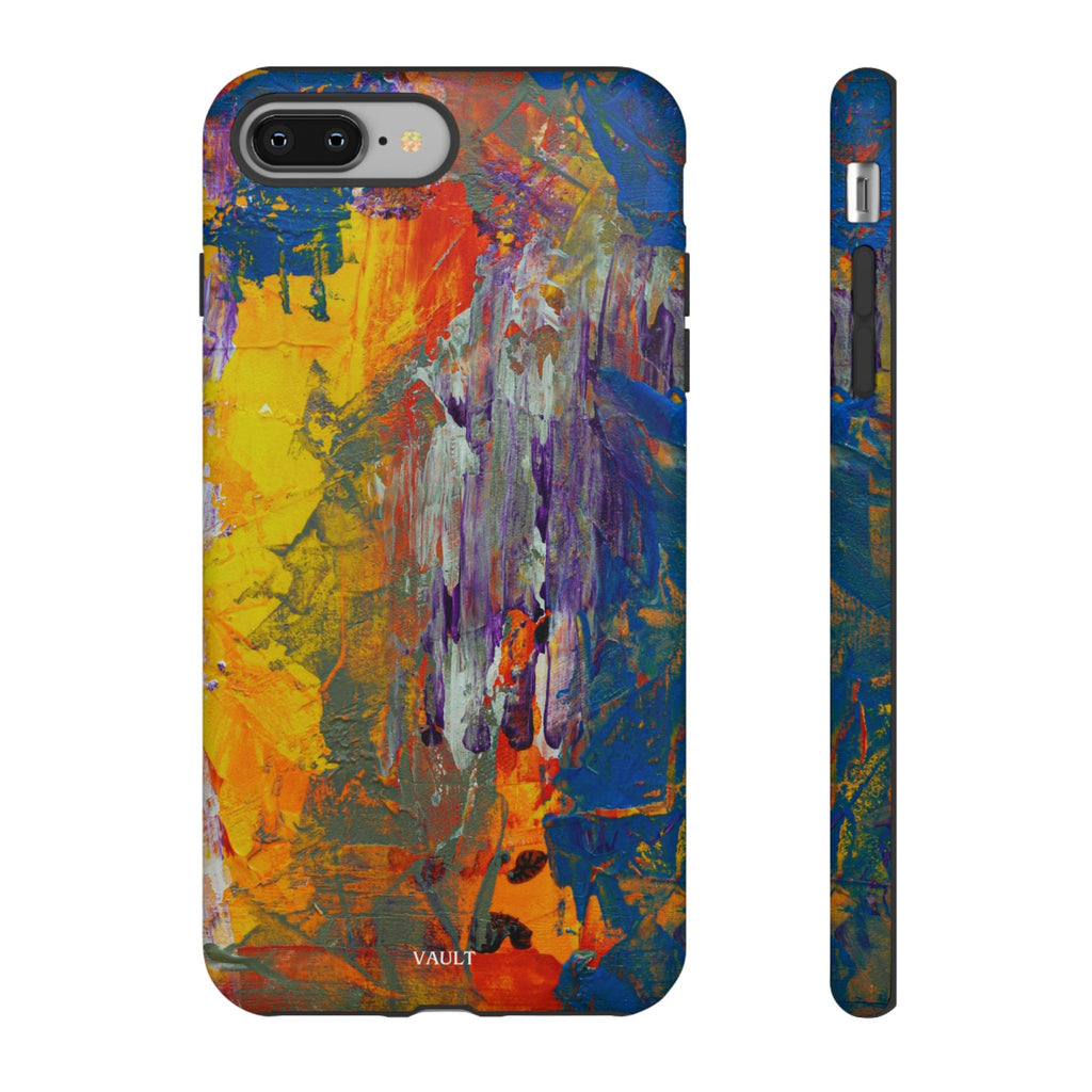Abstract Color Splash Phone Case — Vibrant Artistic Protective Cover