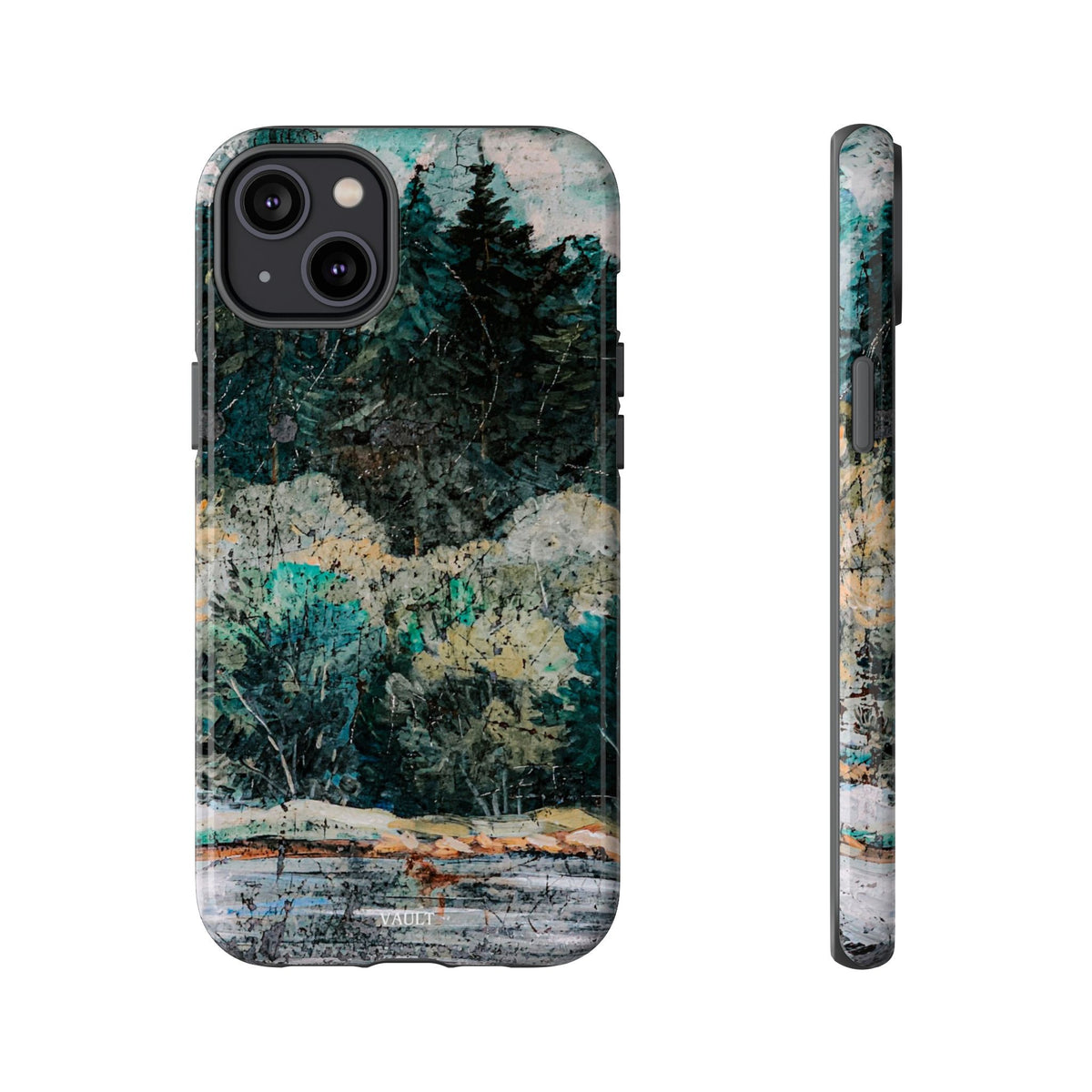 Phone Case - Moody Forest Landscape Protective Tough Case