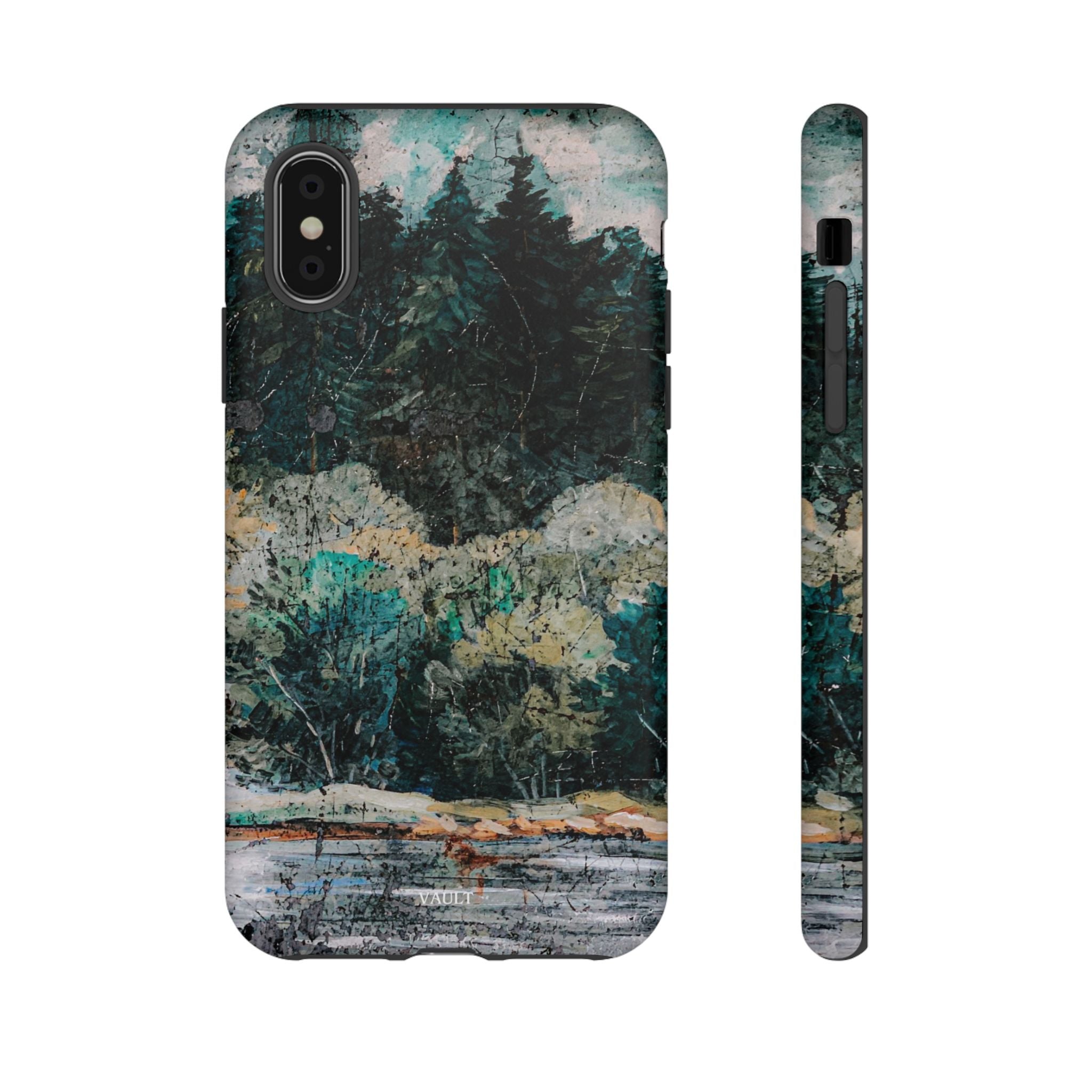Phone Case - Moody Forest Landscape Protective Tough Case