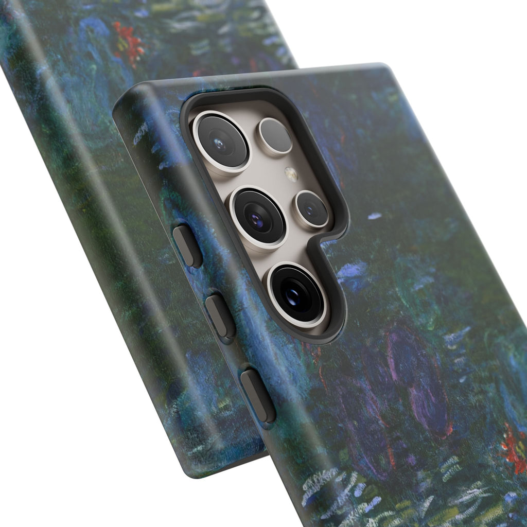 Water Lilies Tough Phone Case — Impressionist Art Protective Cover