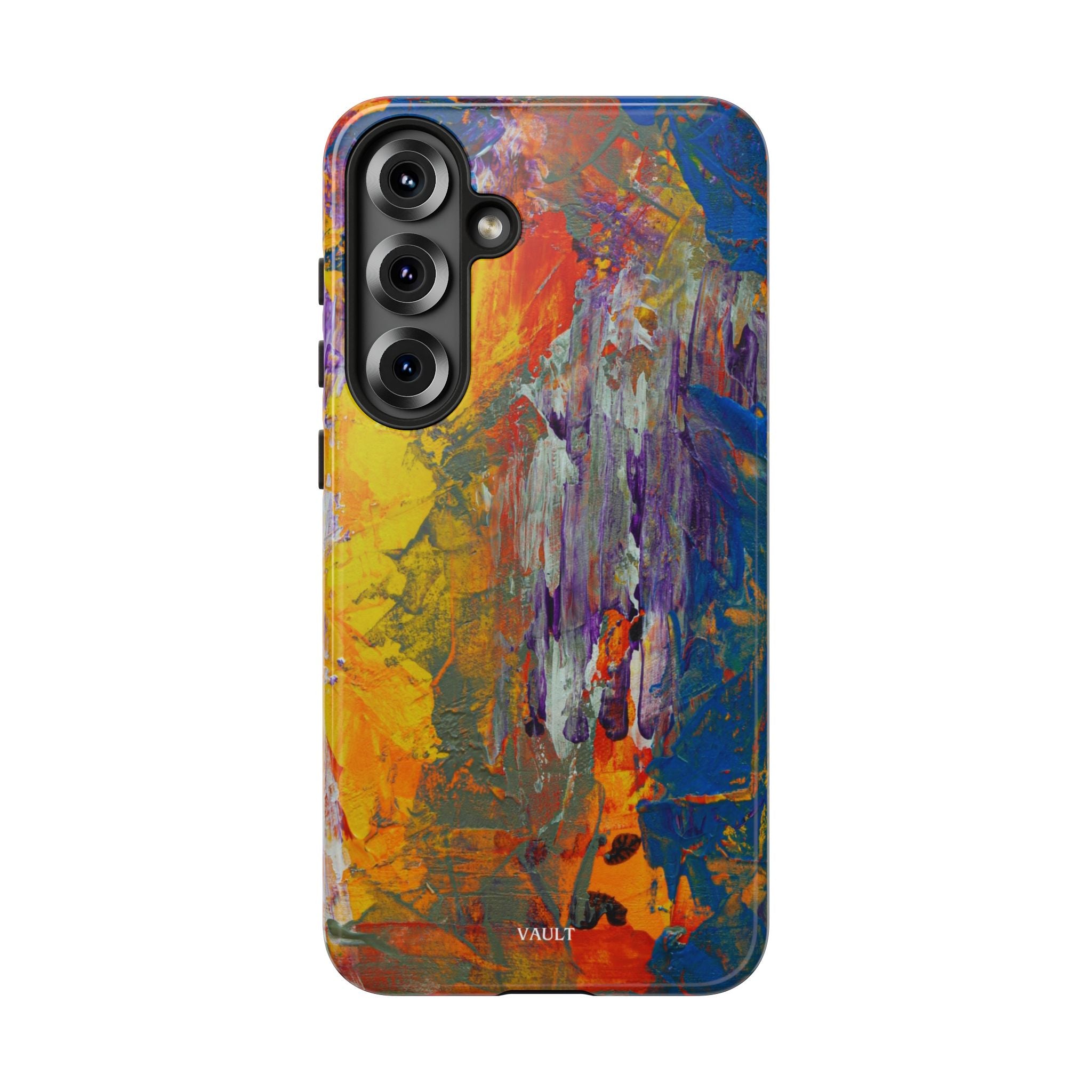 Abstract Color Splash Phone Case — Vibrant Artistic Protective Cover