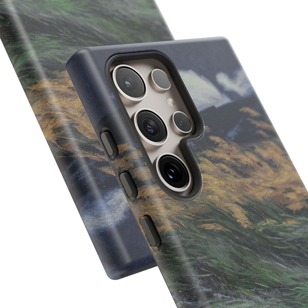 Phone Case — Windblown Coastal Landscape Durable Protective Cover