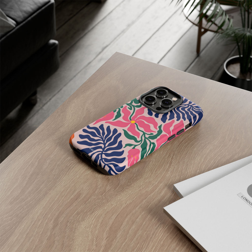 Floral Retro Tough Phone Case