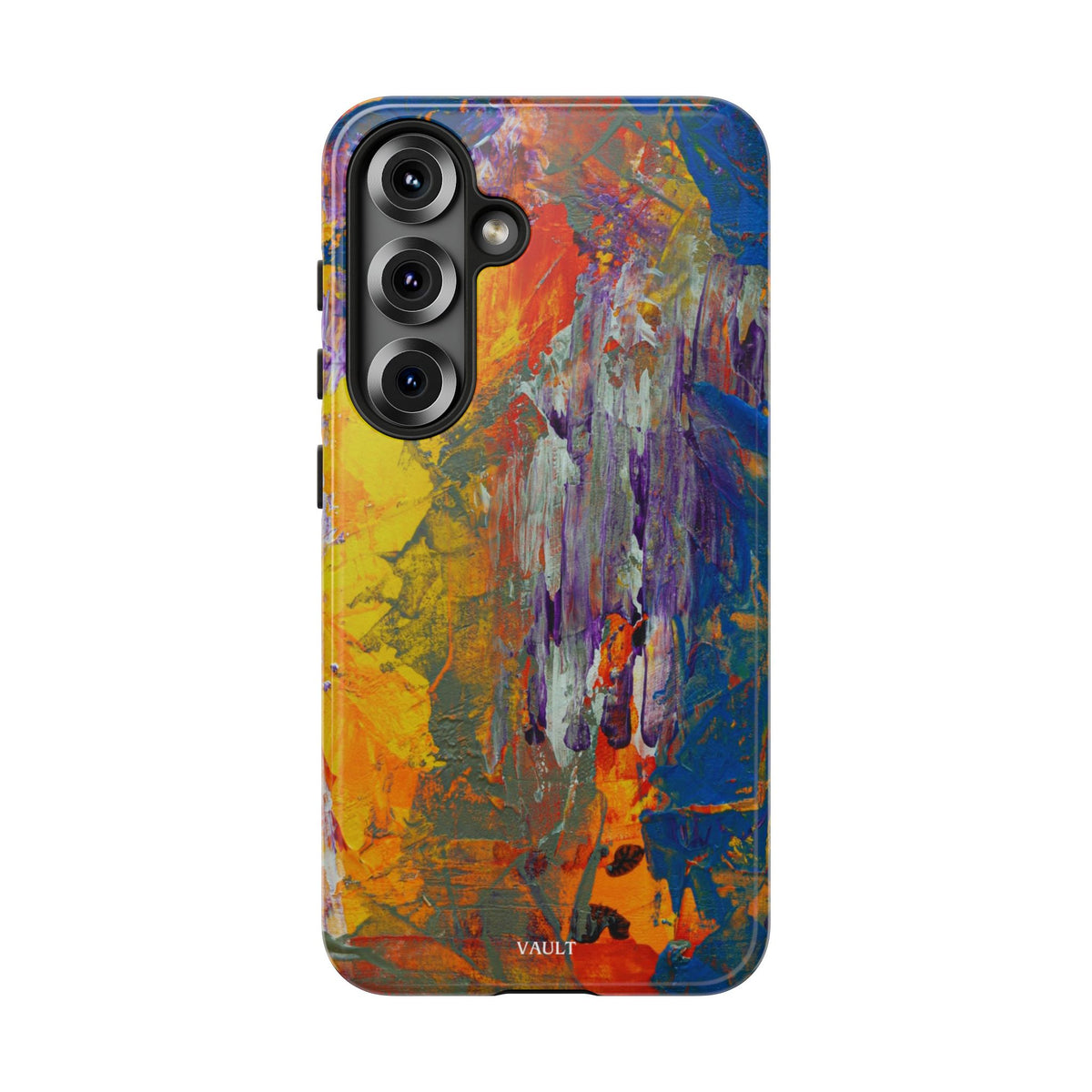Abstract Color Splash Phone Case — Vibrant Artistic Protective Cover