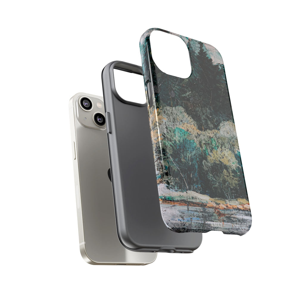 Phone Case - Moody Forest Landscape Protective Tough Case