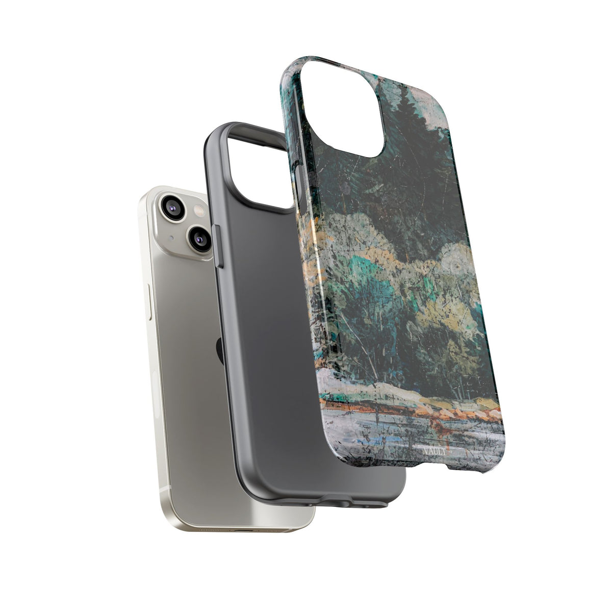 Phone Case - Moody Forest Landscape Protective Tough Case