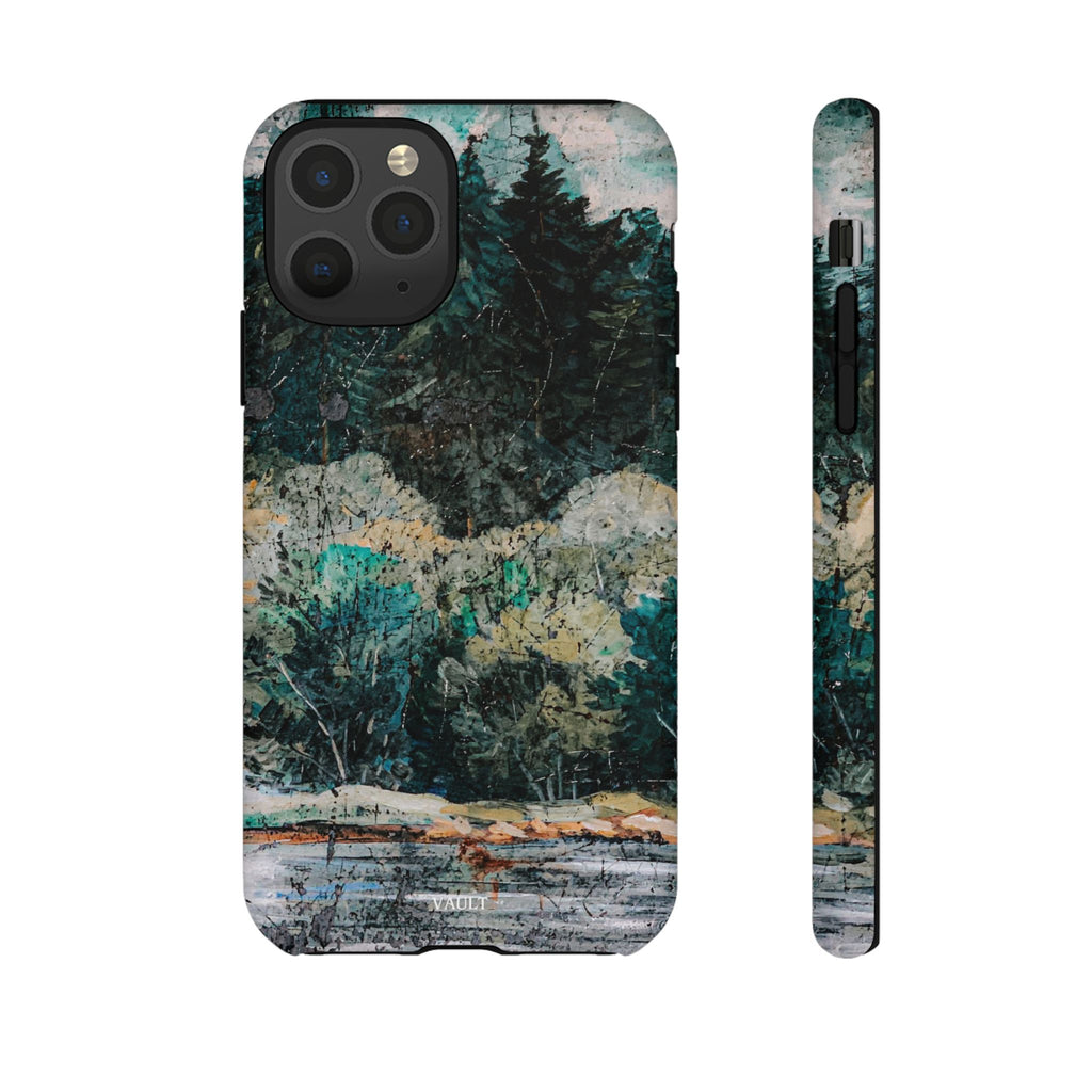 Phone Case - Moody Forest Landscape Protective Tough Case
