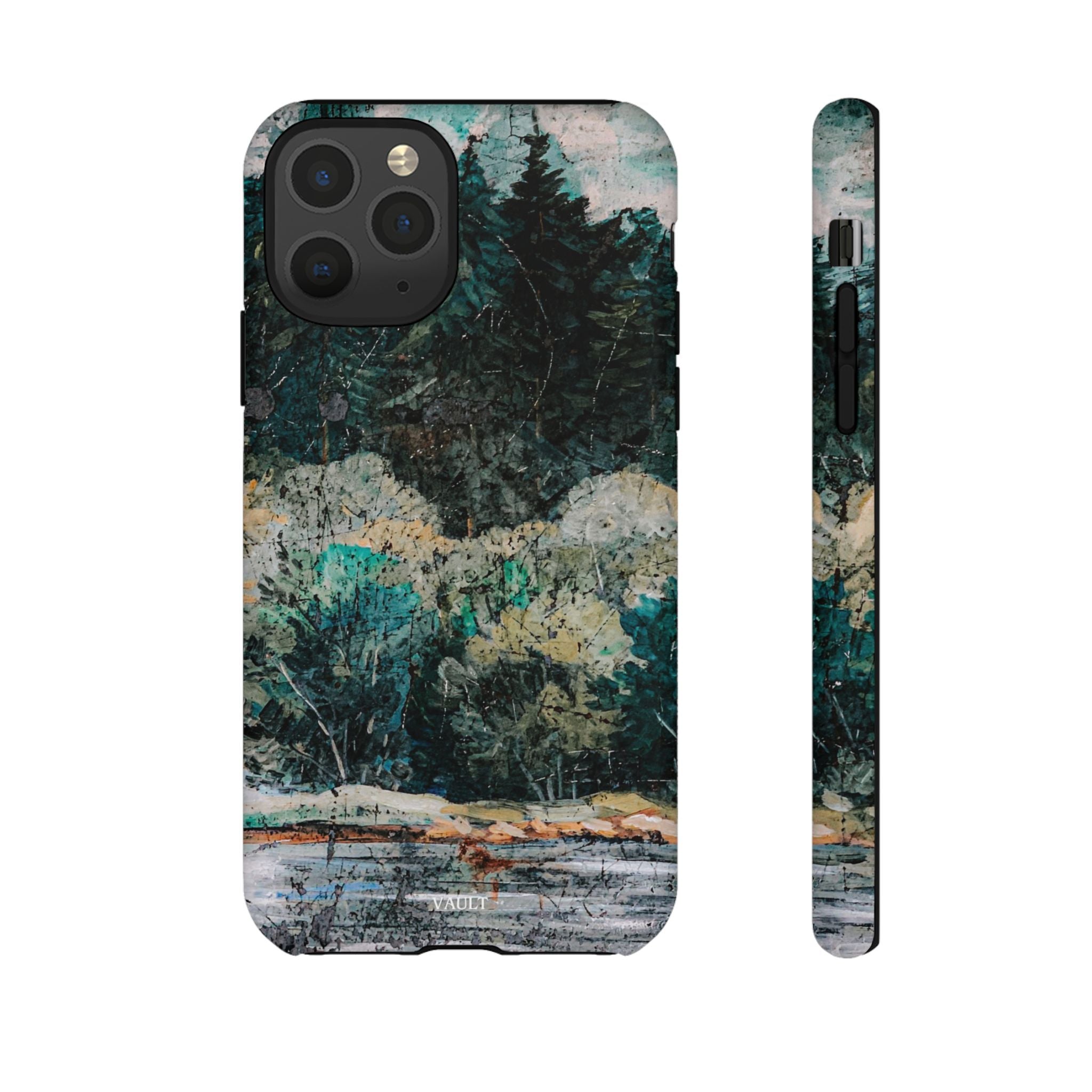 Phone Case - Moody Forest Landscape Protective Tough Case