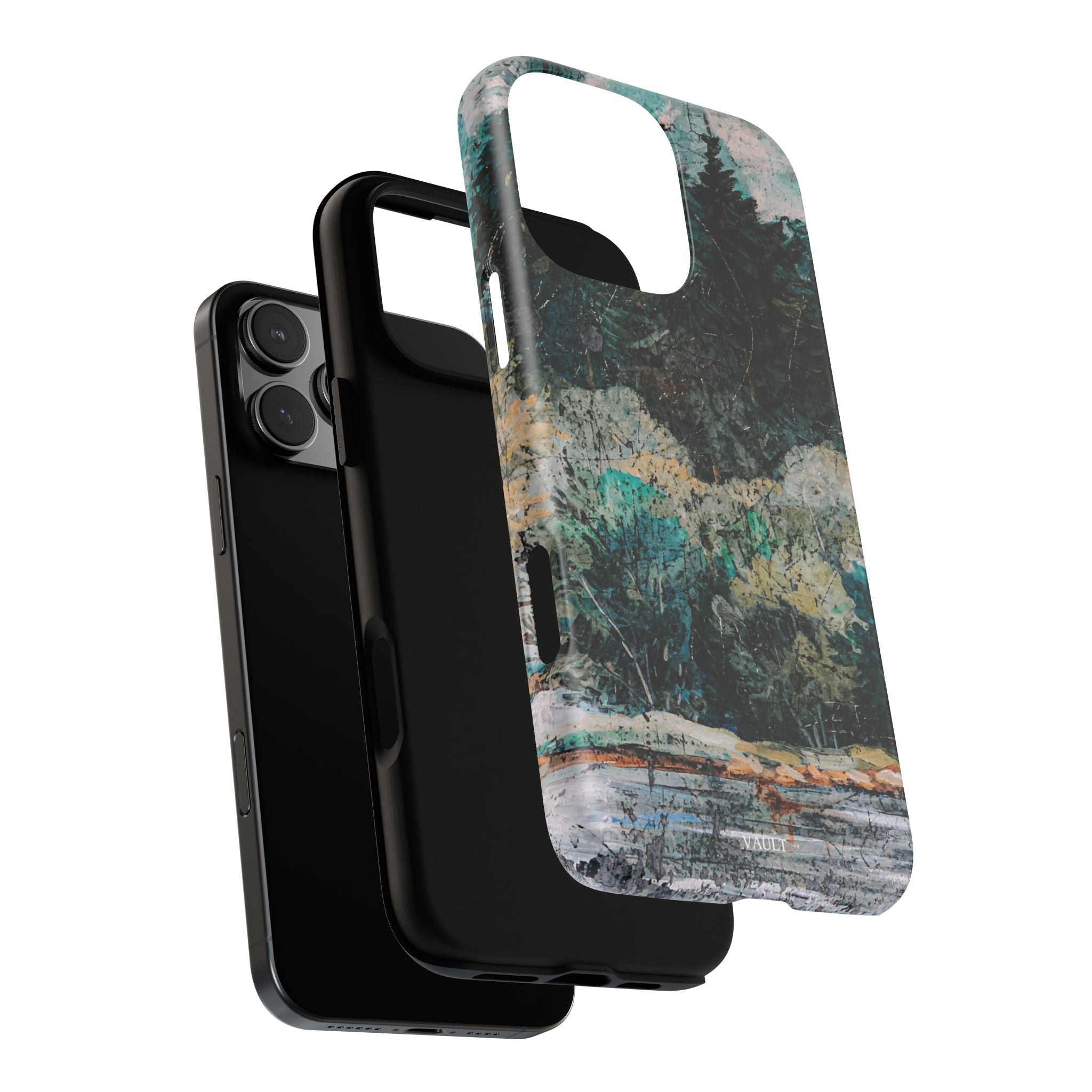 Phone Case - Moody Forest Landscape Protective Tough Case