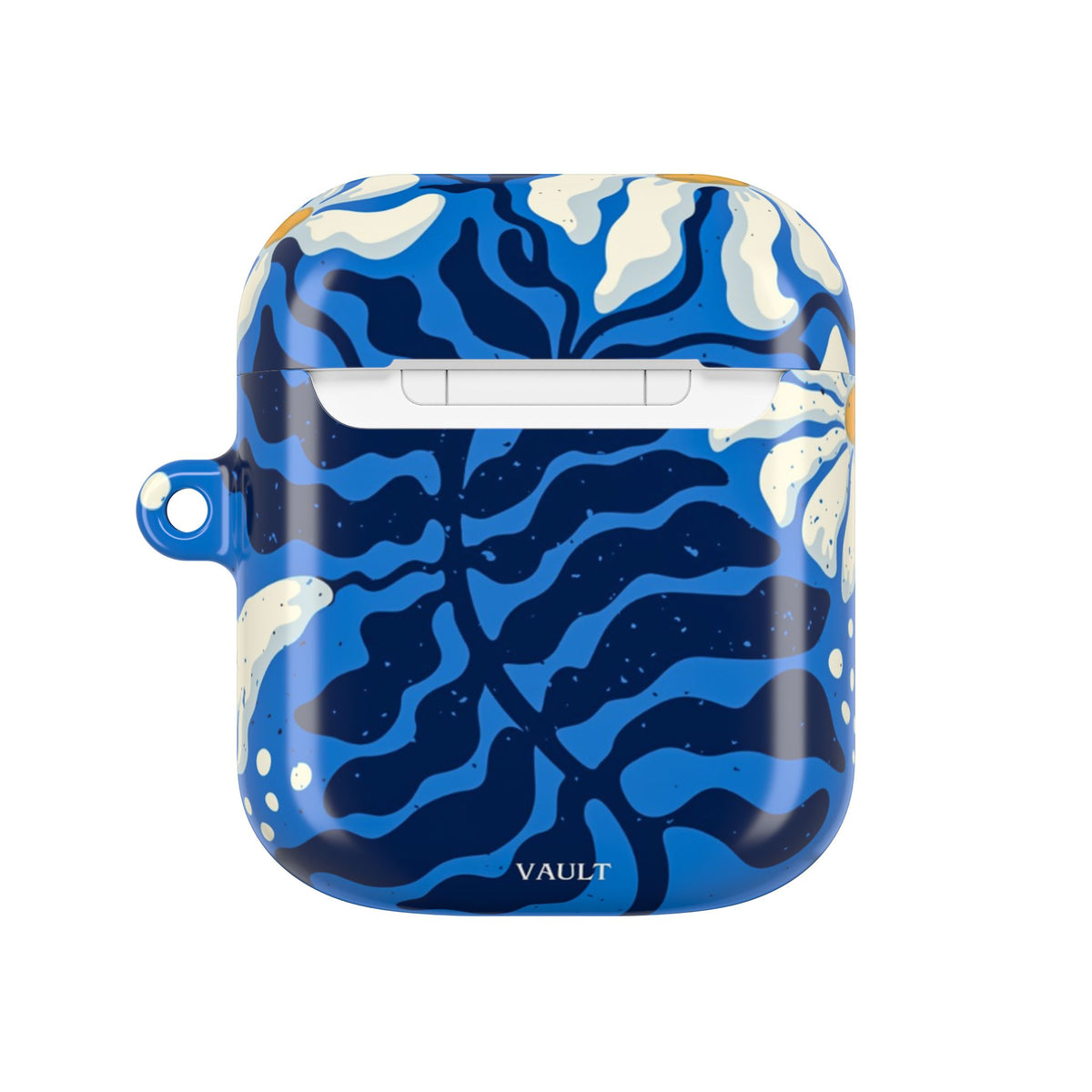 Blue Floral Daisy AirPod Case