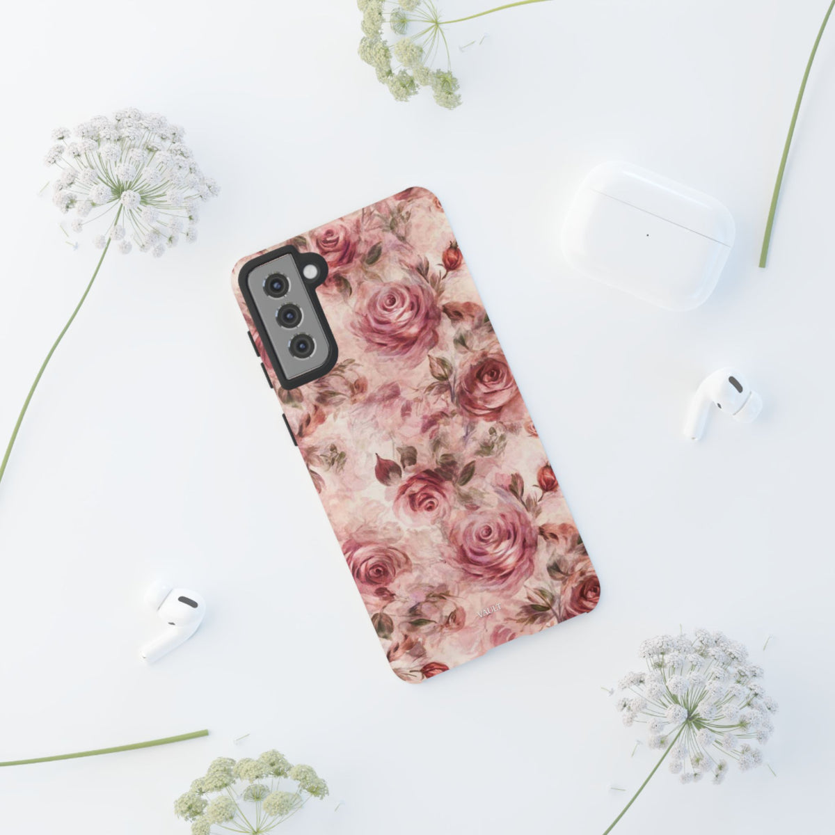 Floral Vintage Rose Phone Case