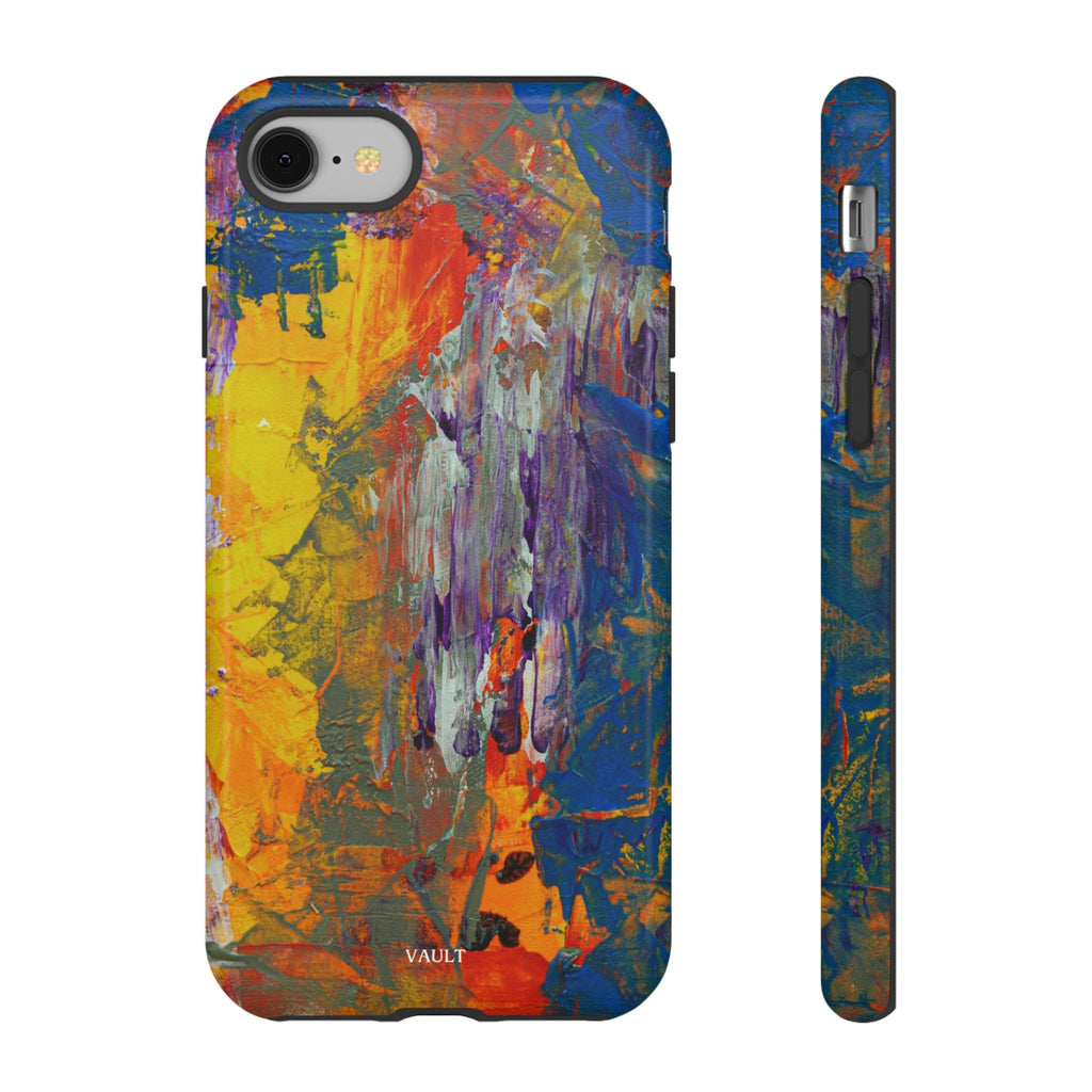 Abstract Color Splash Phone Case — Vibrant Artistic Protective Cover